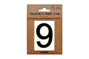 Briefkasten - MEFA Foliennummer 9, Schwarz - A13119