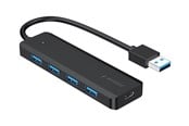 USB-Hubs - Gembird UHB-U3P4P-02 - hub - 4 ports USB-Hubs - USB 3.2 - 4 - Schwarz - UHB-U3P4P-02