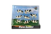 Figuren - Kids Globe Cows Black/White 8 pcs. 1:87 - 571878