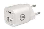 Handys - Adapter und Ladegeräte - Mobile Origin 35W GaN III Super Charger Single USB-C - white - GAN-35W-1C-WHT