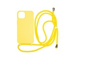 Handys - Cover & Cases - Mobile Origin Lanyard Case - yellow - iPhone 14 - LYC-S-YLW-14