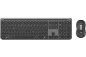 Tastaturen - Logitech Signature Slim Combo MK950 for Business - Tastatur & Maus Set - Deutsch - Grau - 920-012504