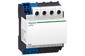Komponenten für Schaltkästen und Schränke - Schneider Electric Linergy DX distribution block for DIN rail 63A 4-pole connection at the top 1x25 mm2.4x6 mm2 per phase - LVS04040