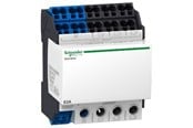 Komponenten für Schaltkästen und Schränke - Schneider Electric Linergy DX distribution block for DIN rail 63A 4-pole connection at the bottom 1x25 mm2.4x6 mm2 per phase - LVS04041