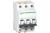 Komponenten für Schaltkästen und Schränke - Schneider Electric Acti9 iC60N 3P 6A Double terminal B-characteristic 6/10kA 230V Width 54mm - A9F03306
