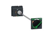 Komponenten für Schaltkästen und Schränke - Schneider Electric Extended rotary handle ComPacT NSX 100/160/250 black handle shaft length 185 to 600 mm IP55 - LV429338T