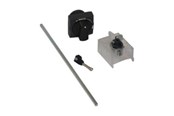 Komponenten für Schaltkästen und Schränke - Schneider Electric TeSys GV3 Turn handle black complete IP54 - GV3APN01