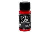 Kreativ-Spiele - Creativ Company Textile Color Semi-opaque Textile Paint - Primary Red 50ml - 34208