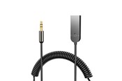 Handys - Anderes Zubehör - FIXED SIGNAL BT Audio Receiver 3.5mm Spiral cable Black - FIXSIG-AL-GR