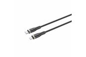 USB Kabel - FIXED METAL - USB-C <-> Lightning - 2m - Schwarz - FIXDB-CL2-BK