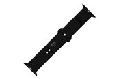 Smartwatch - Accessories - FIXED Silicone Strap SET Apple Watch 42/44/45mm Black - FIXSST2-434-BK