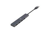 USB-Hubs - Tucano 4-in-1 USB Hub USB-Hubs - USB 3.0 - 4 - Grau - MA-HUB-USB-SG