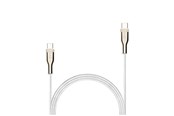 USB Kabel - FIXED METAL series 100W - USB-C <-> USB-C - 1.2m - Weiß - FIXDB-CC12-WH