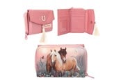 Schul-Zubehör - Depesche Miss Melody Purse FLOWERS - 0412763