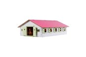 Dollhouse & Accessories - Kids Globe Horse stable with 9 boxes 1:32 - 610188
