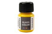 Kreativ-Spiele - Creativ Company Glass Color Transparent Paint - Lemon Yellow 30ml - 31671