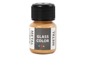 Kreativ-Spiele - Creativ Company Glass Color Metal Paint - Gold 30ml - 31774
