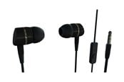 Kopfhörer/Headsets - Vivanco In-Ear Plugin Smartphone Headset Black - 4008928380095