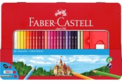 Kreativ-Spiele - Faber-Castell Buntstift hexagonal 48er-Metalletui - 115888