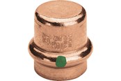 Druckrohre und Armaturen - Viega Profipress cap 15 mm copper - 349301