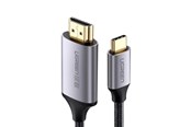 Display Kabel - UGREEN Usb-C -  Hdmi - Aluminum Shell - 1.5m - Black - 50570