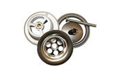 Ersatzteile & Zubehör - Viega Bottom valve 1 1/4'' split for hand washing with plug Chrome - 101299