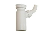 Waschbecken - Viega PP connection pipe Ø50 mm x 1 1/2" for sink with plug White. - 144173
