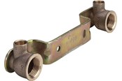 Armaturen - Viega Block 15mm x 1/2'' with bent back plate - 101091