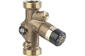 Armaturen - Viega Easytop control valve 1'' Nipple/nipple Silicon bronze - 778880