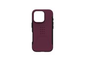 Handys - Cover & Cases - UAG Civilian Magsafe Bordeaux - iPhone 16 Pro - 114444119049