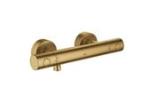 Mischbatterien und Armaturen - Grohe Grohtherm 1000 Cosmopolitan M Thermostatic shower mixer Brushed Cool Sunrise - 34065GN2