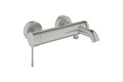 Mischbatterien und Armaturen - Grohe Essence One-lever faucet for tub & shower Supersteel - 33624DC1