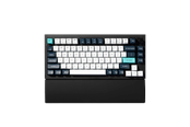 Tastaturen - Keychron Silicone Palmrest V1/V2 series / Q1/Q2/Q9 series / P1 series - Handgelenkstütze - Schwarz - PR47