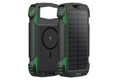 Powerbank (Akku) - 4smarts TitanPack Solar Power Bank - Green Powerbank (Akku) - Grün - 20000 mAh - 540244
