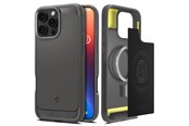Handys - Cover & Cases - Spigen Rugged Armor MagSafe - gray - iPhone 16 Pro - ACS08116