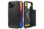 Handys - Cover & Cases - Spigen Rugged Armor MagSafe - matte black - iPhone 16 Pro - ACS08115