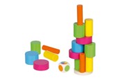 Holzspielzeug - Goki Wooden Balance Game Tower 27 pcs. - 56762