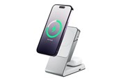 Handys - Adapter und Ladegeräte - ALOGIC Matrix wireless charging stand - 2-in-1 - magnetic - 15 Watt - MSCDDWH