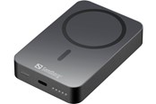 Powerbank (Akku) - Sandberg Mag Wireless Powerbank 10000 mAh Powerbank (Akku) - Grau - 10000 mAh - 420-97