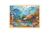 Puzzle - Goki Wooden Jigsaw Puzzle Great Barrier Reef 96pcs. Holz - 57432