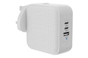 Handys - Adapter und Ladegeräte - Hyper Juice power adapter - GaN - USB 2 x USB-C - 70 Watt - HJ1003WHWWGL