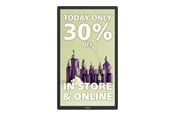 Digital Signage & Hotel - Philips Tableaux 25BDL4150I E-Line Series - 25" Class (25.3" viewable) e-Paper display - for digital signage - 25BDL4150I/00