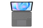 Tastaturen - Logitech Combo Touch - keyboard and folio case - with trackpad - AZERTY - French - oxford grey Input Device - Tastatur & Folio-Set - Französisch - Grau - 920-012613