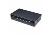 KVM Switches - StarTech.com 4-Port DisplayPort KVM Switch 4K 60Hz TAA Compliant - KVM / audio / USB switch - 4 ports - TAA Compliant - P4AD122-KVM-SWITCH