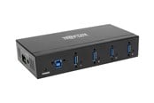 USB-Hubs - Eaton series 4-Port Rugged Industrial USB 3.0 SuperSpeed Hub USB-Hubs - USB 3.2 - 4 - Schwarz - U360-004-IND