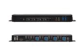 KVM Switches - Eaton series 4-Port DisplayPort KVM with Dual Console Ports (DP and HDMI) 4K 60Hz 4:4:4 DP1.4 with IR Remote - B005-DPUA4