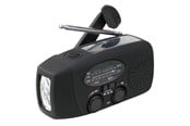 DAB, Netzwerk und Radiowecker - Lippa Emergency Solar Radio - Black - AM/FM - Mono - schwarz - LPFMR01