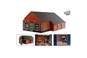 Holzspielzeug - Kids Globe Farm House with Stable 1:32 - 610111