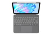 Tastaturen - Logitech Combo Touch for iPad Air 11" (M2) & iPad Air (5th gen) - Oxford Grey - Tastatur & Folio-Set - Englisch (UK) - Grau - 920-012635