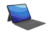 Tastaturen - Logitech Combo Touch for iPad Pro 13" (M4) - Graphite - Tastatur & Folio-Set - Englisch (US) - Grau - 920-012833